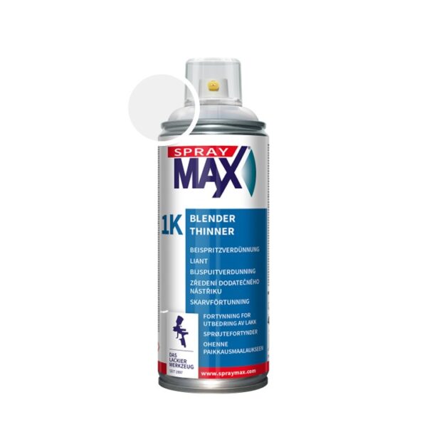 spraymax 1k uitspuit verdunning