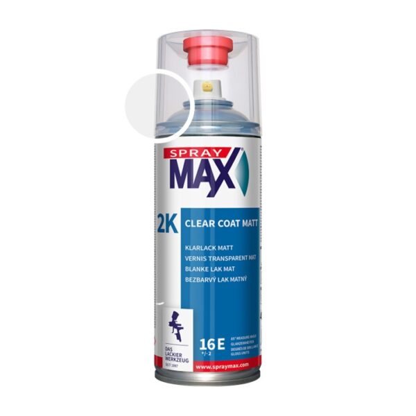 spraymax 2k blanke lak mat